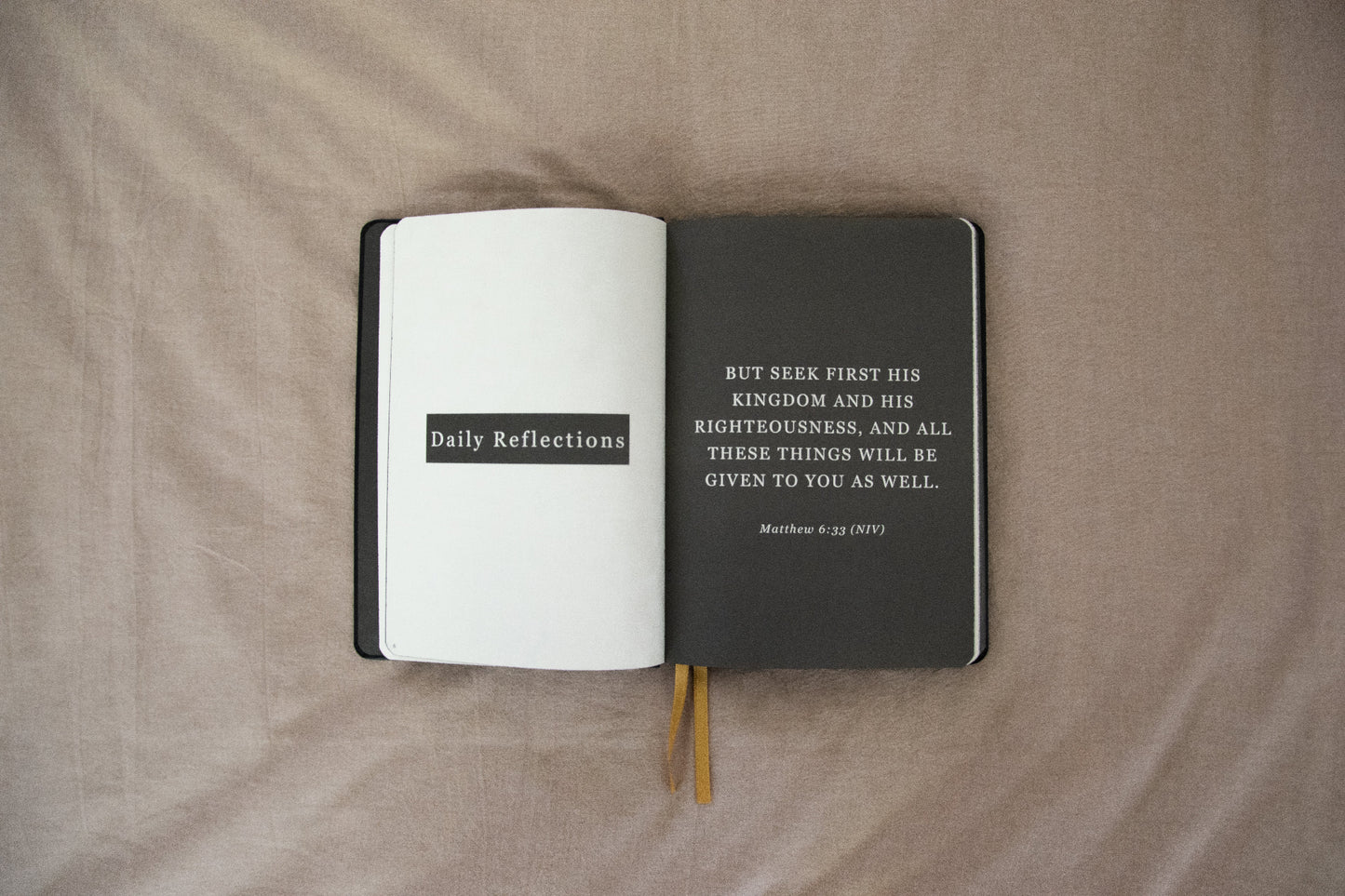 The Seek First Journal