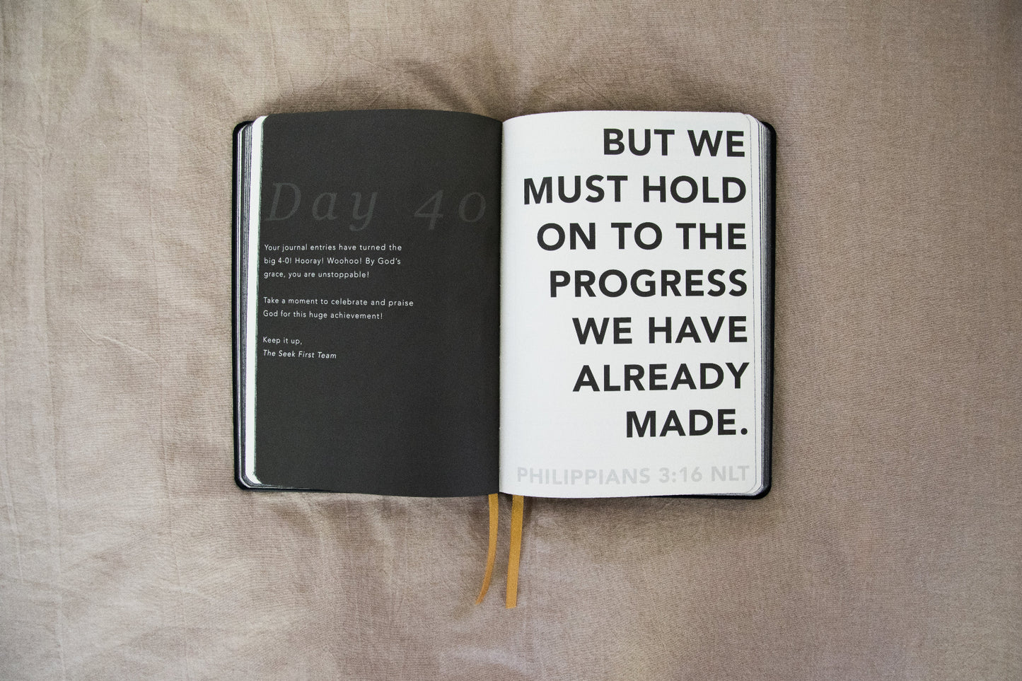 The Seek First Journal