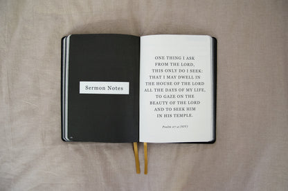 The Seek First Journal