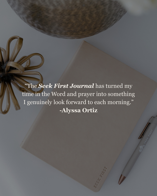 The Seek First Journal
